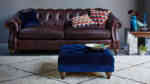 darcy leather chesterfield sofa