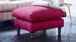 Valentines Style with Cartwright pink footstool